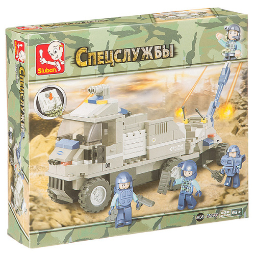 Конструктор SLUBAN Военный спецназ 232 детали M38-B0200R