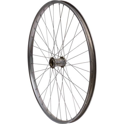 Колесо 28" заднее. Хром обод + корпус (стакан) под Русскую втулку (H36. G14.)