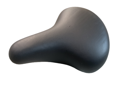 Седло 20"-28" широкое "STELS" рельефное на дорожный велосипед.