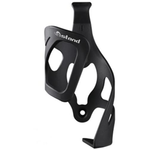 Флягодерж-ль 6-190318 высокопр. пластик CD-318R ориг. дизайн боковая уст. фляги, черный мат. OSTAND