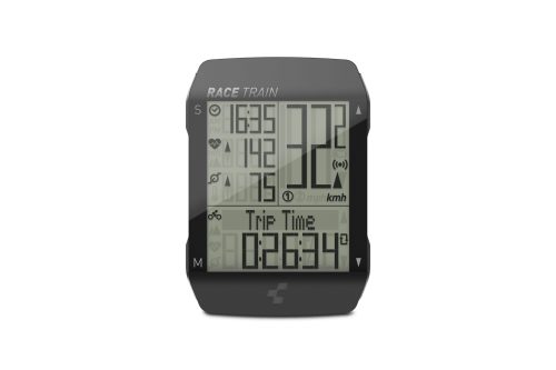 Велокомпьютер Cube RACE PEAK, black´n´black, код 14027