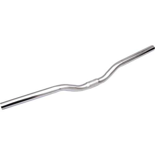 Руль 26"-28" изогнутый из стали (хром)