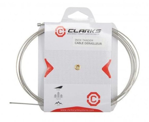 Тросик W5057/120SS 3-221 перекл. MTB/ROAD/ТАНДЕМ нерж. 1.1х3060мм (20) CLARKS