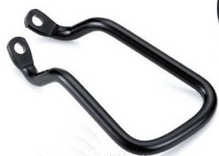 Защита заднего перекл-ля 6-150603 крепление на два болта к раме, сталь, HC-603 черная