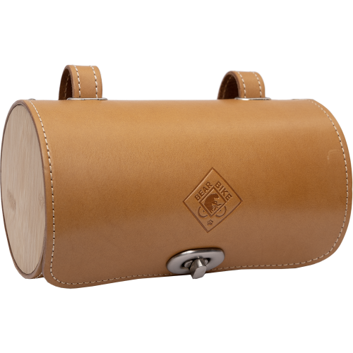 Велосумка, SB-15002-B, кожа, на раму, RCASB15002B1