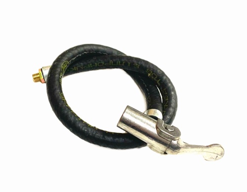 Шланг для насоса  (резиновый) с наконечником (800мм)