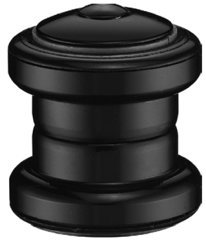 Рулевая колонка 3-807 CH-852 сталь. внешн., картр.MTB 1 1/8" 30х34мм, высота 28мм 127г. черн CLARKS