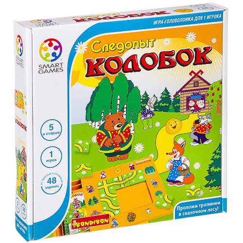 Следопыт Колобок - логическая игра Bondibon SMARTGAMES