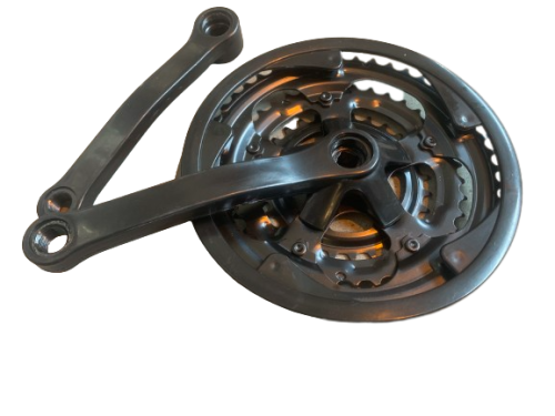 Шатуны D-EDx3 48x38x28T, под квадрат чёрные 3022020-10