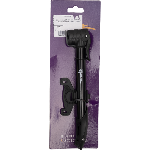 Насос ручной, 21×249 мм, AV/PV/DV, Т-образная ручка, KLONK, 10712