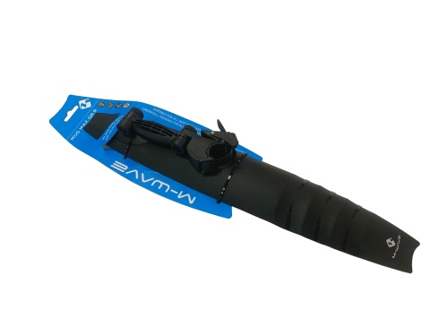 Крыло 5-385055 пластик. 20-28"  зад. на подсед. штырь б/съемн. для 2-хподв. (20) черное M-WAVE