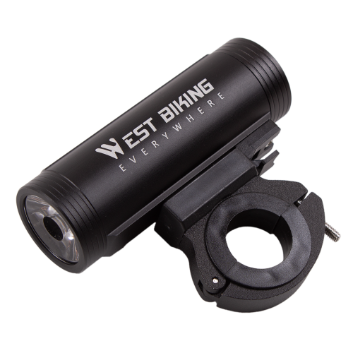 Велосипедный передний фонарь West Biking, встроенный аккумулятор, яркость 800 лм, 5 режимов работы