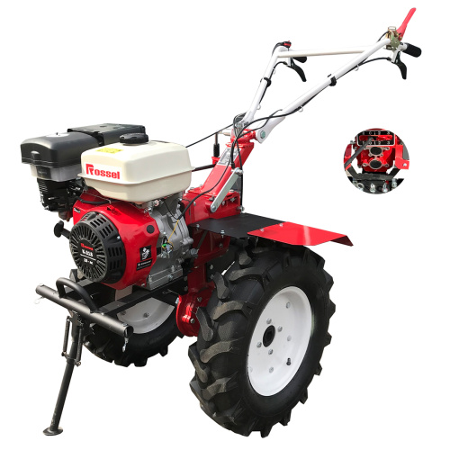 Культиватор Rossel K-318, двигатель GX-450 (192F / GX460) 18 лс, без ВОМ,ск. 3F/1R, фреза 5(3+1+1) (по 4 ножа, куль-ция 135/105/85 см), колеса 6.00-12