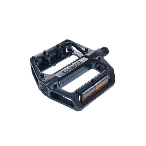 Педали 6-190429 алюминиевые BMX/Downhill B087U  широк. ось Cr-Mo, 109х101х26мм, черные WELLGO