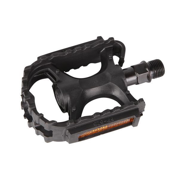 Педали FP-628, ось 9/16", пластик, черные