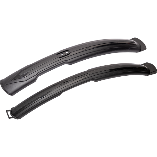 Крылья пластиковые 26"-29" удлиненные (модель: XGNB-041-2) чёрные.