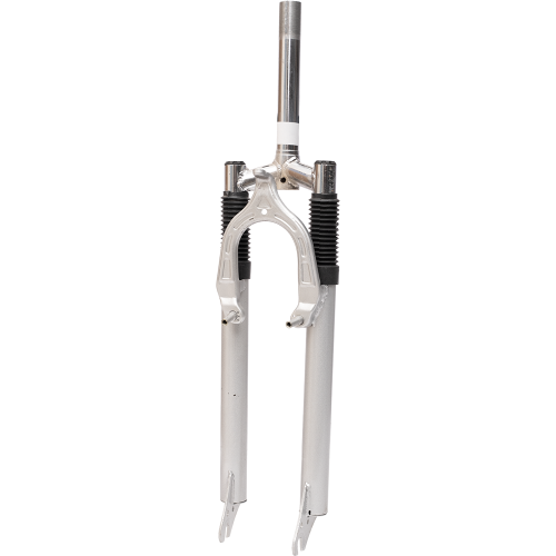 Вилка 26" горного /с амортизатором/хром/