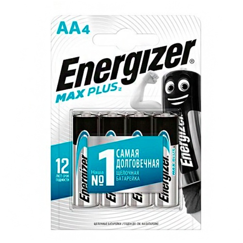 Батарейка LR6 ENERGIZER MAX PLUS 4/card