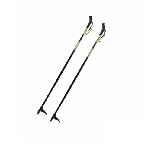 Палки лыжные стеклопластиковые TREK Universal, ЦСТ(140см, yellow)