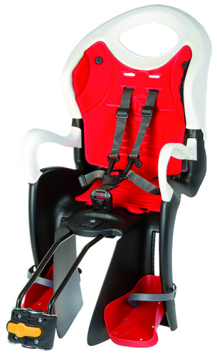 Сиденье 5-259853 детск.на подс.штырь TIGER (2) черн-белое регул. высота до 7лет/22кг TUV BELLELLI (Италия)