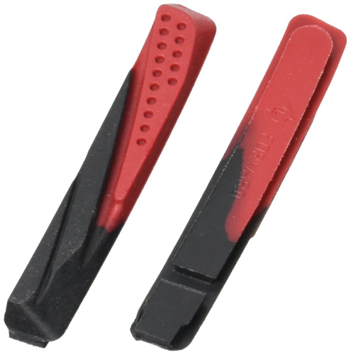 Торм. резинки 3-566 сменные CPS959R для 72мм Shimano, Sram, Tektro, двойной компаунд, со шплинтами в комплекте CLARKS