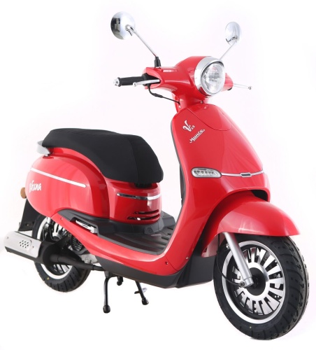 Мотороллер (Vesna 50) ZNPA50, цвет красный 