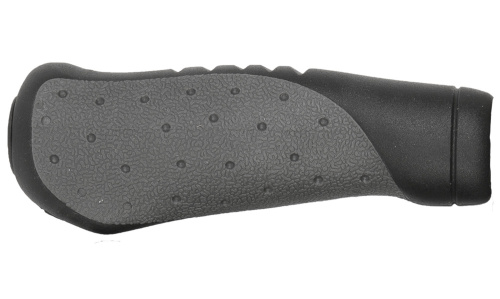 Ручки 5-410376 на руль резин./гель эргоном. антискольз. 135мм черно-серые (50) (на блистере) VELO ERGOGEL