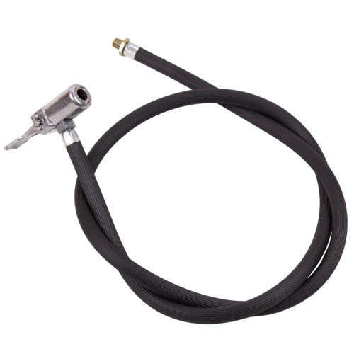 Шланг резиновый, для мото насоса 1000 мм, с алюминиевым наконечником