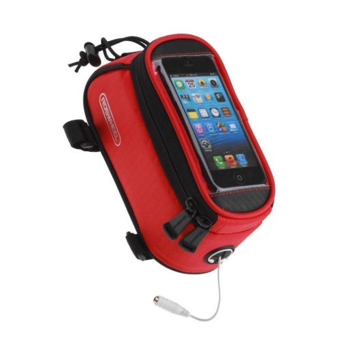 Сумка на раму Roswheel мод. 12496S-CC5, для телефона размер S Красная