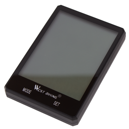 Велокомпьютер проводной West Biking, 20 функций, IPX6, ЖК-дисплей 2,8"