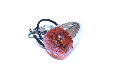 Повороты "Байкер" хром.(большие)