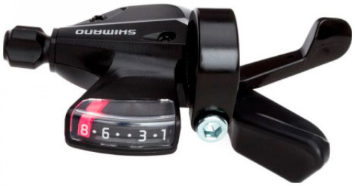 Перекл-ль ALTUS ESLM3158RA 2-3187 RAPIDFIRE PLUS 8ск. прав трос. нерж. инд. уп. черный SHIMANO