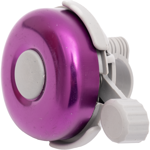 Звонок 00-170734 сталь/пластик H-017С D=53мм серо-фиолет глянц.