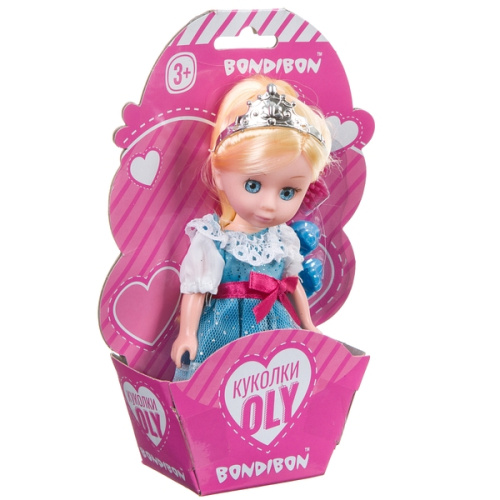 Набор игровой Bondibon 16,5см кукла OLY с аксессуарами 63014