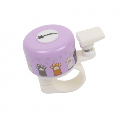 Звонок, ударный, (Лапки), KLONK, фиолетовый, 10423