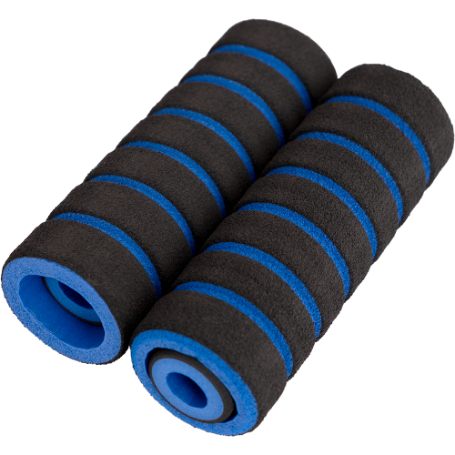 Ручки руля + ручки на ручной тормоз из неопрена.  L-120мм. (Foam Grips) В коробке 4 цвета.