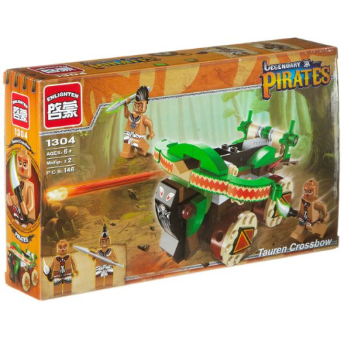 Конструктор ENLIGHTEN Pirates Legendary, 146 деталей 1304