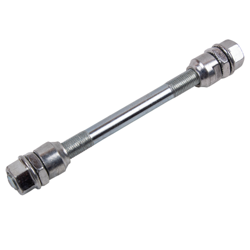 Ось передней втулки под гайки, KL-901, 3/8"x140 мм, сталь,