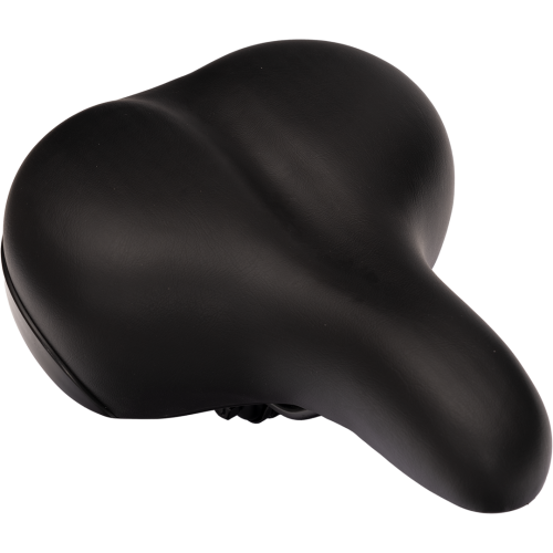 Седло SX-AZ-012 велосипедное мягкое со светоотражающим элементом, с пружинами, 250*210MM