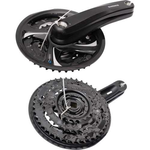 Шатуны Shimano Tourney FC-TX801, 42х32х22T, 170мм, 7-8ск, CHAIN CASE COM