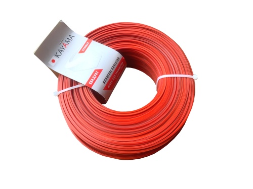 Леска для триммера сечение квадрат диаметр 2,4 бобина 200м.,  ЛТК-024200 KAYAMA