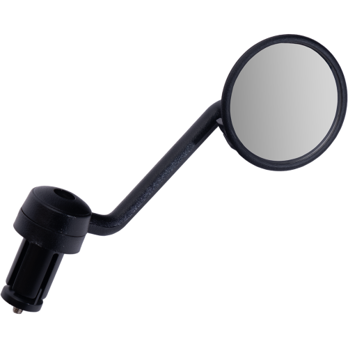 Зеркало круглое, панорамное, 6-647335, 2", 3 степ. своб., жестк. торцевое крепл. черное