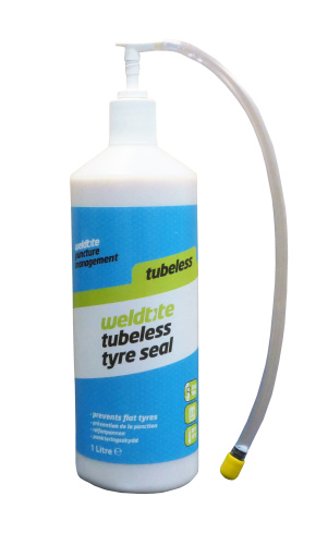 Герметик/антипрокол. 7-03093 профи TUBELESS TYRE SEALANT для бескамерных покрышек 1л WELDTITE (Англия)
