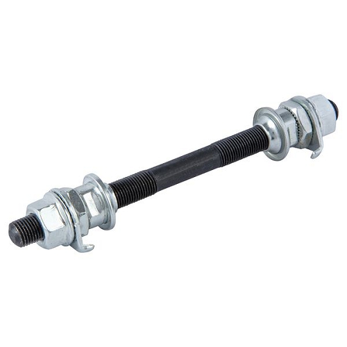 Ось для втулки передней GL-G002 с гайками и шайбами в компл. 135мм. под гайку