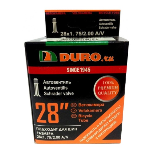 Камера 28x1,75/2,00 A/V DURO