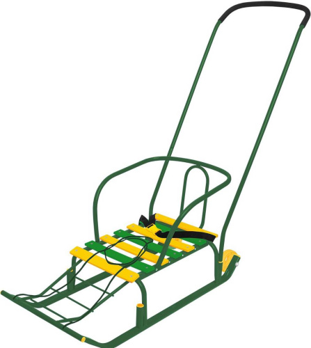 Санки детские "Тимка 5 комфорт" (Т5К/З2 зеленый)