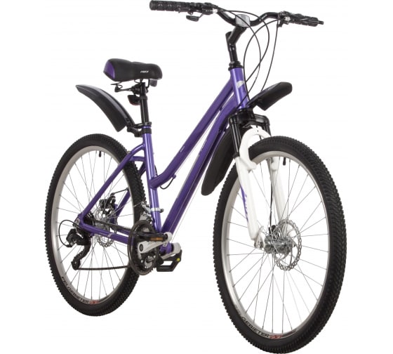 Велосипед FOXX 26" BIANKA D фиолетовый, алюминий, размер 19"
