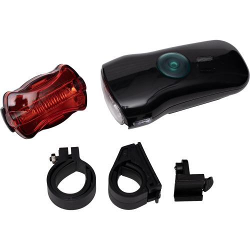 Комплект освещения «JING YI» передняя (модель: JY-822C) + задняя (модель: JY-004)