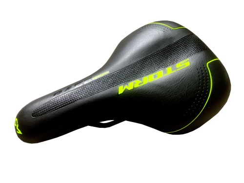 Седло, Детское, HF-AZ-9008, 235 мм x 150 мм, черный, HONGFEI, RSAHFAZ90081