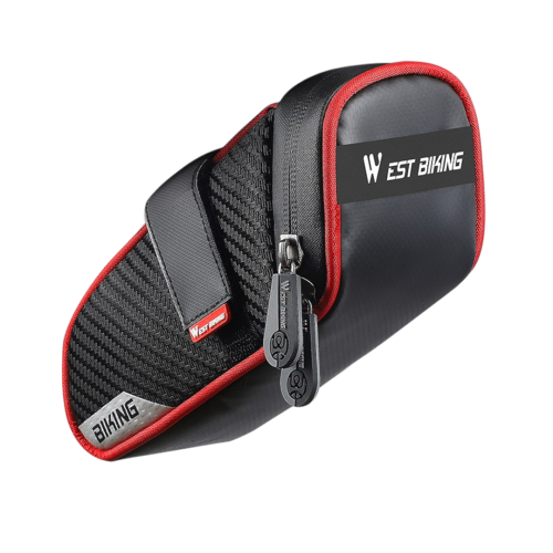 Водонепроницаемая велосумка West Biking, крепление на подседельный штырь, размер 21×10×9 см, объем 1,8 л, нейлон